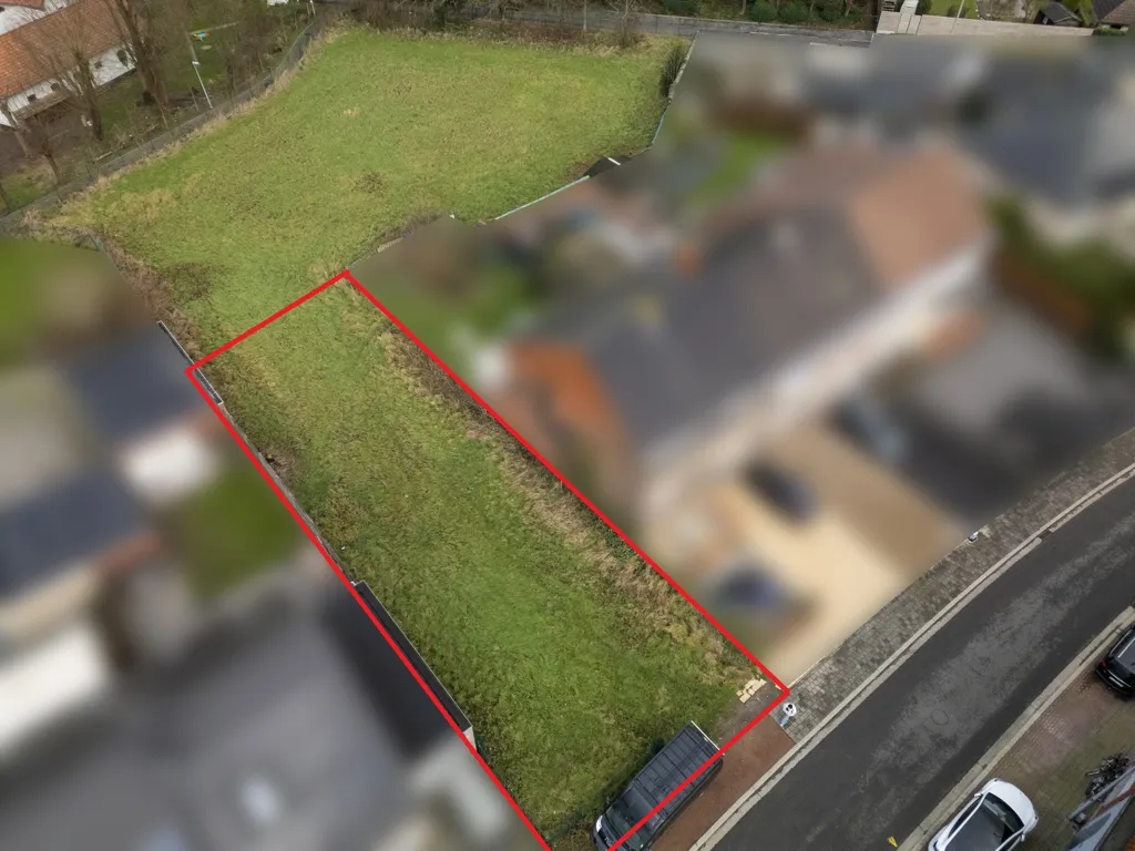 Plaan - Building Plot with Central Location in Gullegem