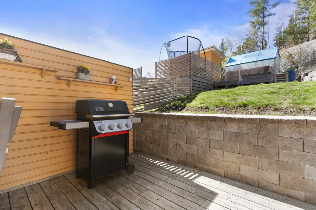 Terrass - Apartment with Garden in Bigården