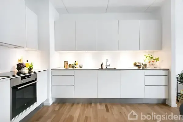 Köök - Apartment with Garden Access in Søborg