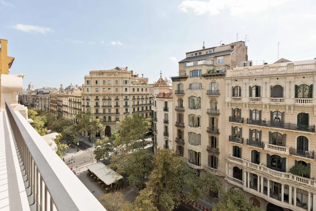 Balcon - Duplex Penthouse with Terrace in Barcelona