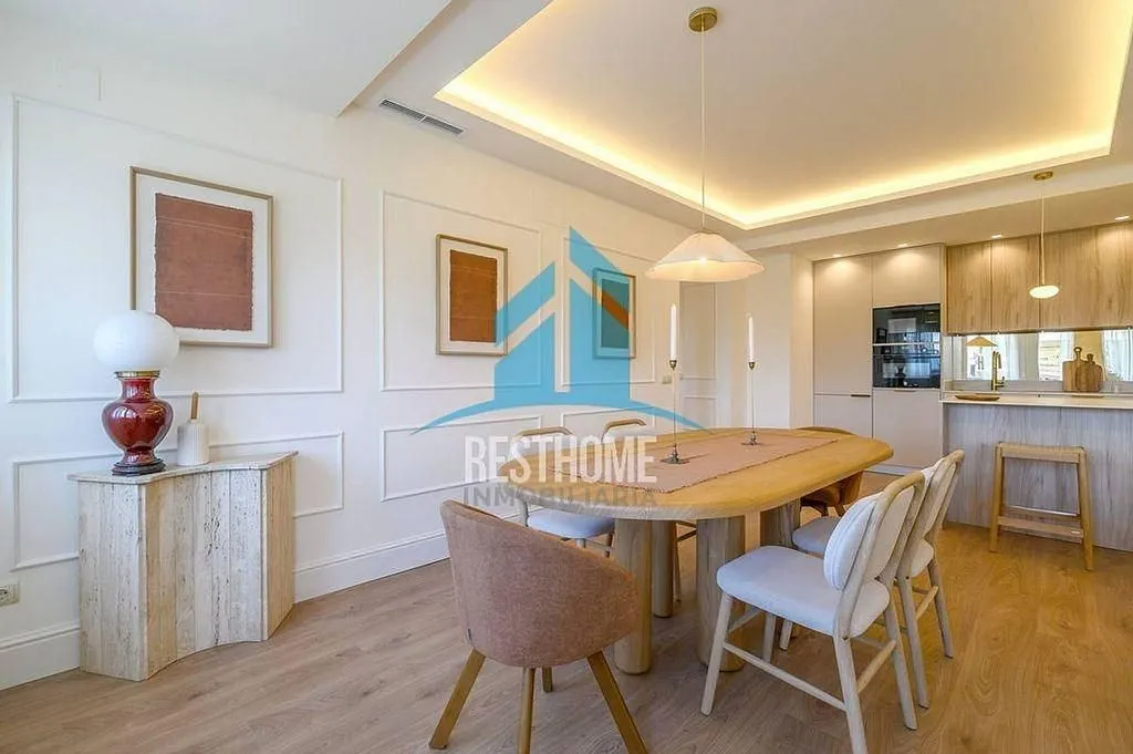 Söögituba - Apartment with Garden and Balcony in Ayora