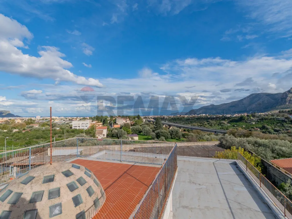 Terrasse - Villa Portion with 360° Views in Villagrazia