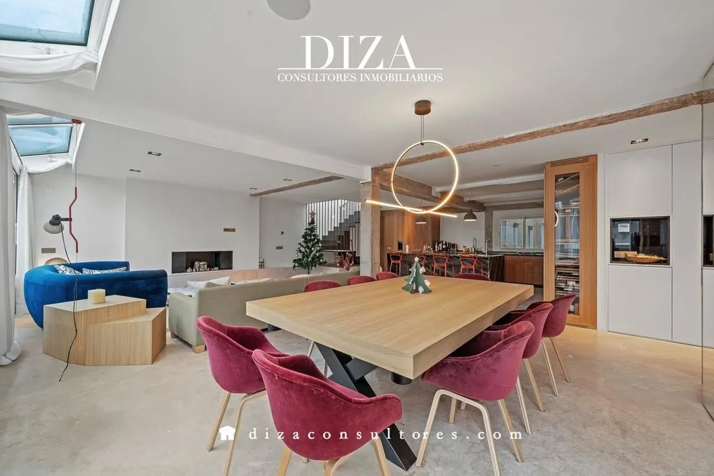 Salle à manger - Luxury Penthouse with Pool in Madrid