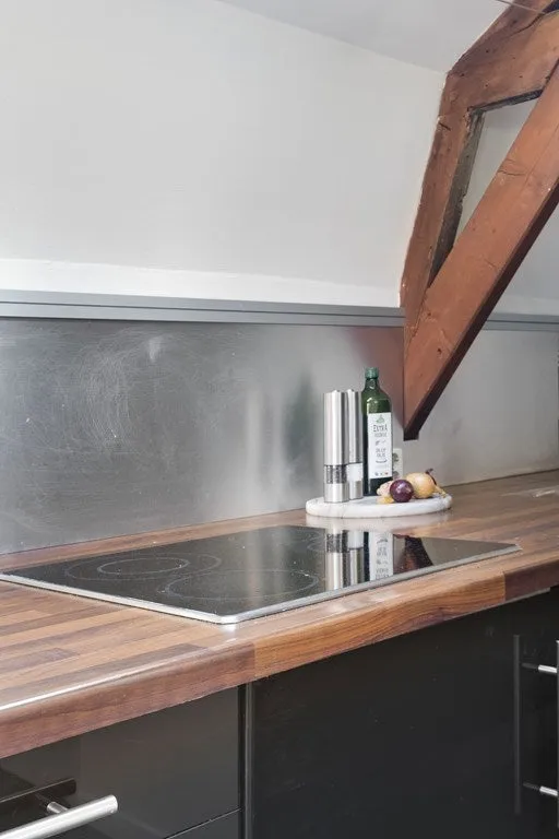 Cuisine - Loft-Style Apartment with High Ceilings in De Pijp