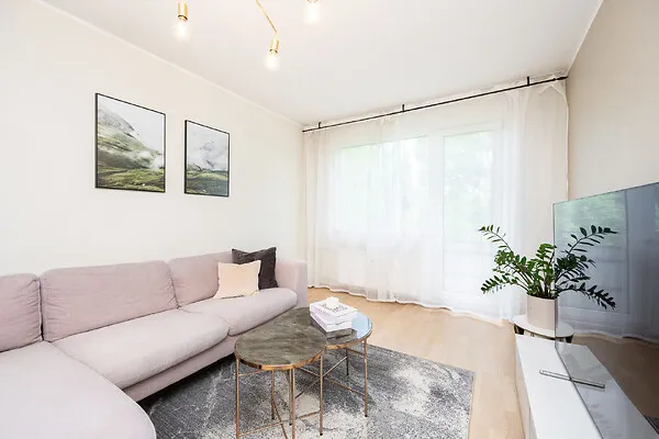 Séjour - Fully Furnished Flat with Garden in Mustamäe
