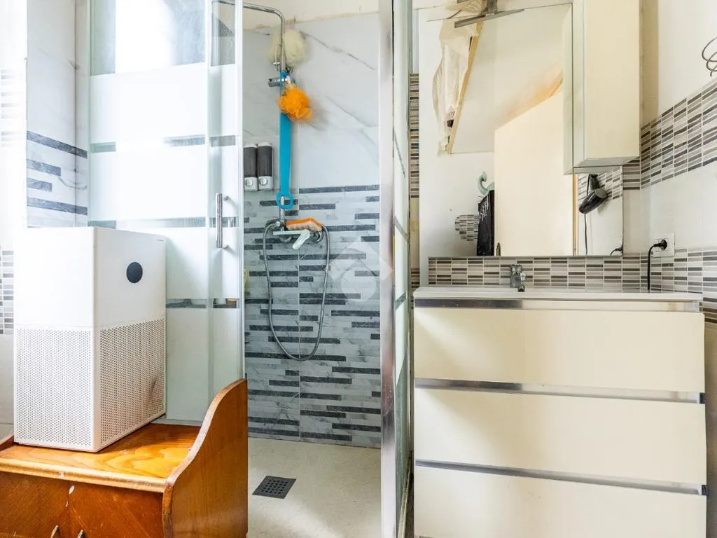 Salles de bain - 3-Room Apartment with Private Courtyard in Rome
