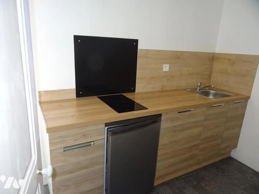 Köök - 1-Bed Apartment in Reims City Centre