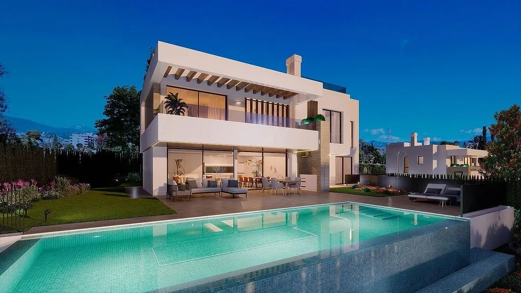 Piscine - Chalet with Pool in Atalaya, Estepona
