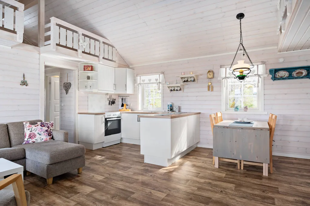 Cucina - Scenic Cabin with Pool in Nesnastrand