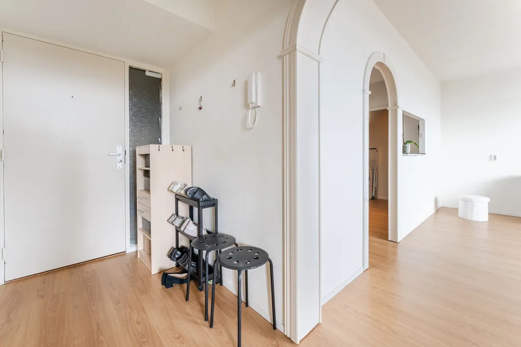 Entrée - Bright Two-Bedroom Flat with Panoramic View in Haarlem