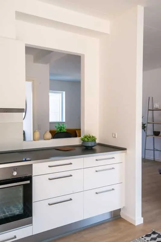 Köök - 4-Bed Apartment with Garden in Agedrup