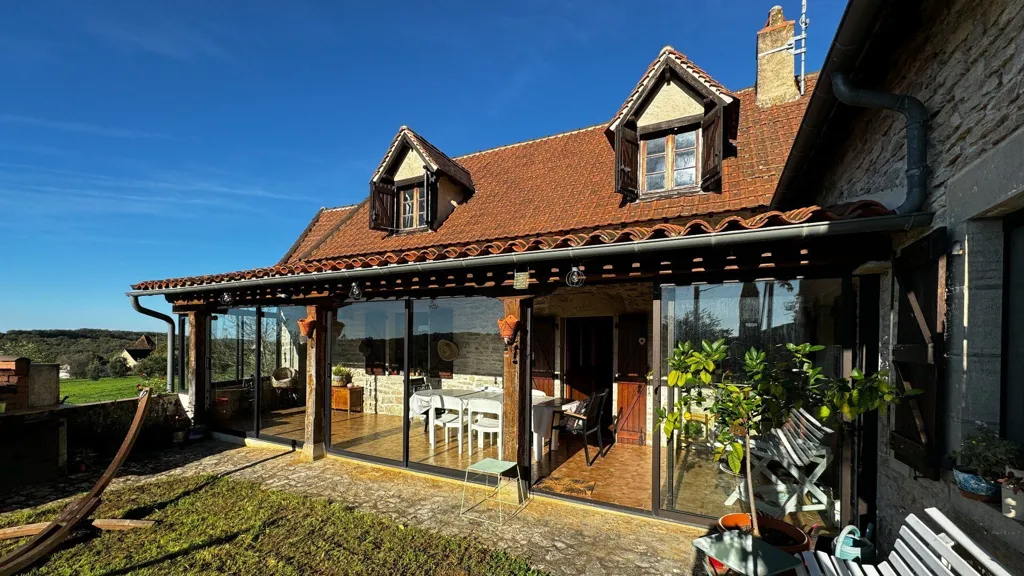 Terrass - Stone House with Garden on Causse de Limogne