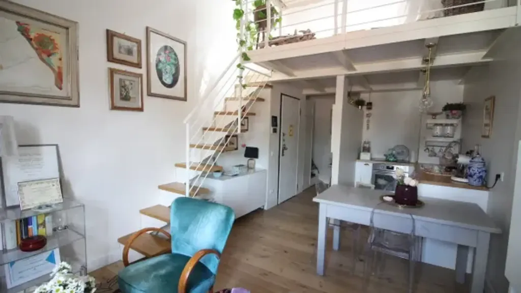 Soggiorno - Restored Apartment with Private Garden in Empoli