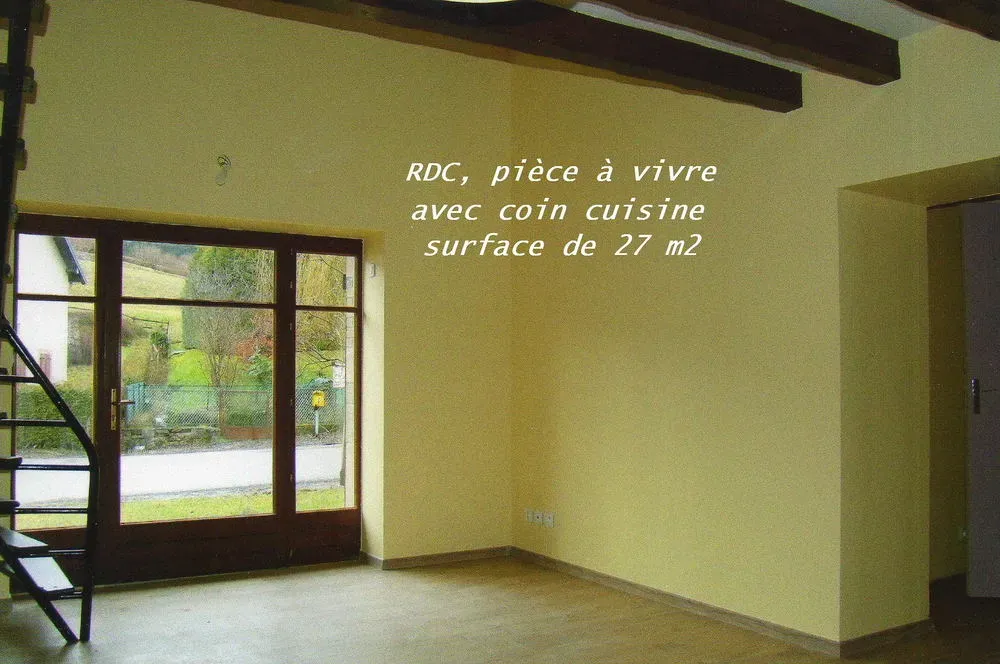 Séjour - Duplex 2 Pièces avec Mezzanine à Ban-de-Sapt