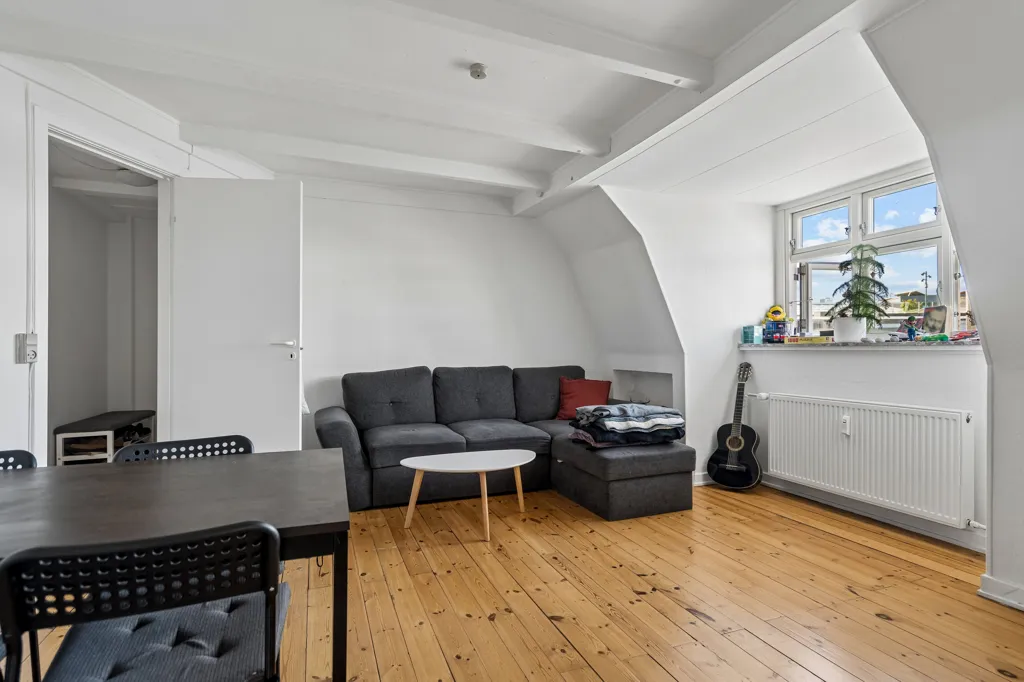 Séjour - Charming 3-Bedroom Apartment in Aalborg Centre