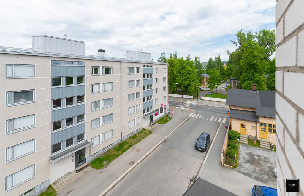 Vue aérienne - City Apartment with Balcony in Kuopio Centre