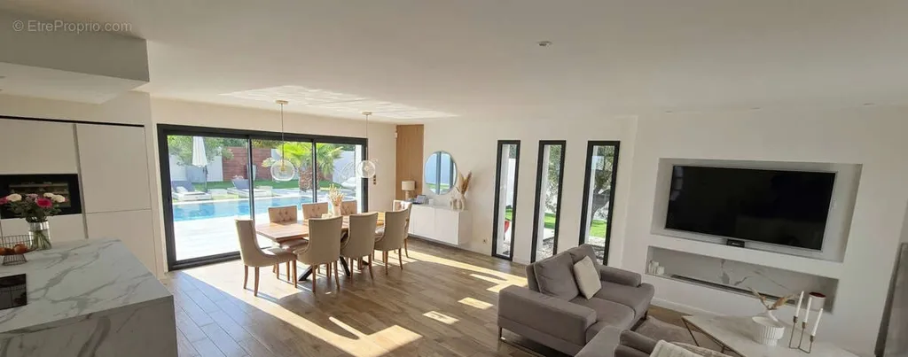 Salle à manger - Villa Neuf avec Piscine à Cadaujac