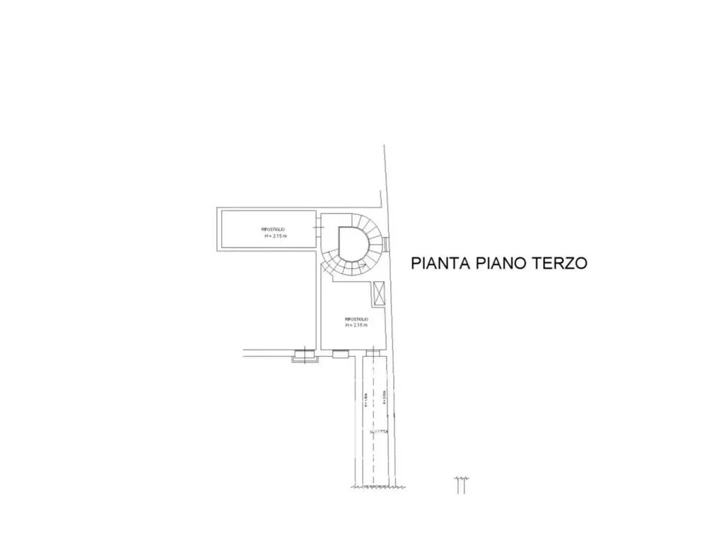 Plan - Historic Villa with Courtyard in Padua