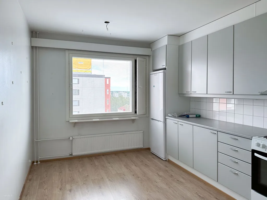 Cucina - Spacious Apartment with Balcony in Oulu
