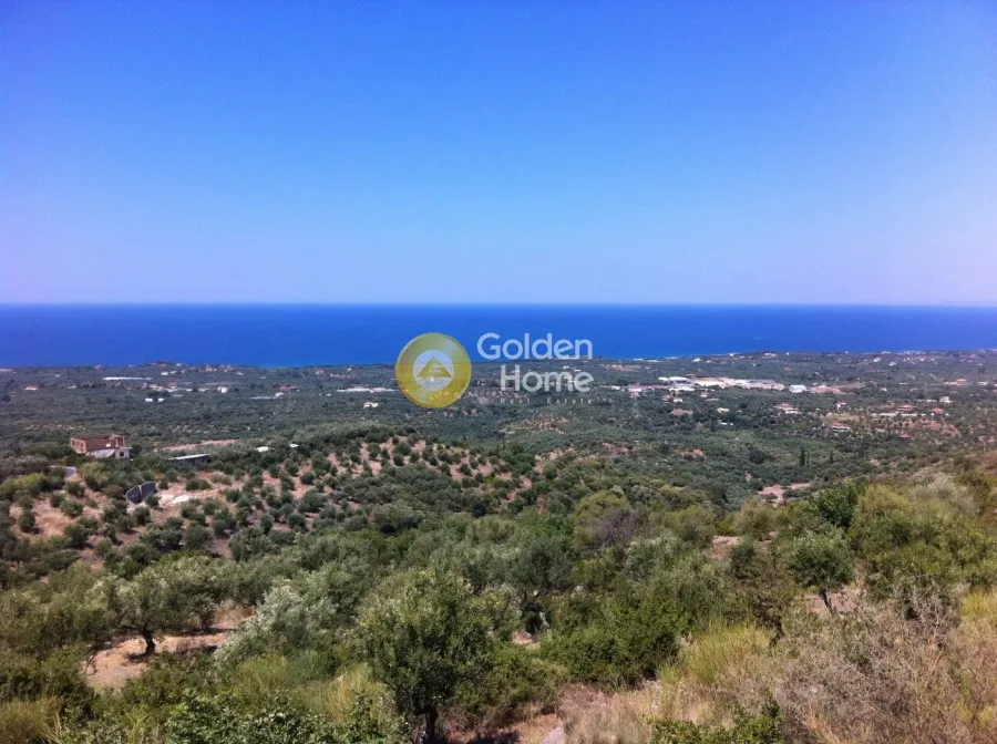 Aed - Plot with Panoramic Sea View in Kyparissia