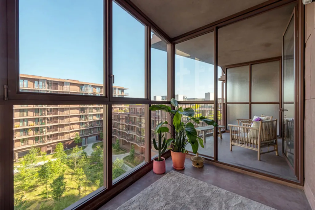 Balcon - Appartement avec Vue sur la Schelde à Anvers
