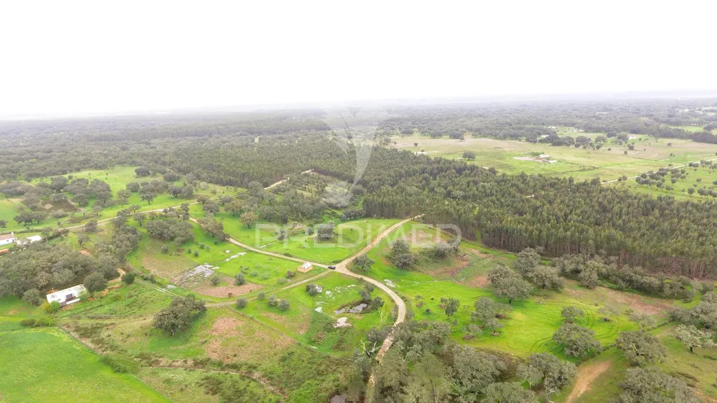 Vista aerea - Rustic Land with Barrage View in Alentejo