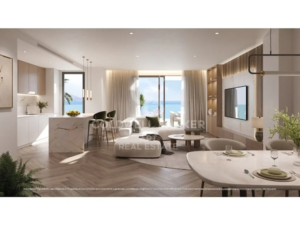 Köök - Luxury Flat with Sea View in Torremolinos