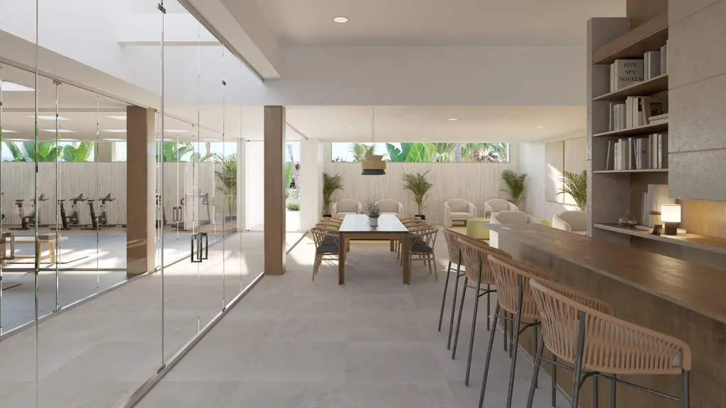 Köök - 1-Bedroom Apartment with Sea View in Mijas