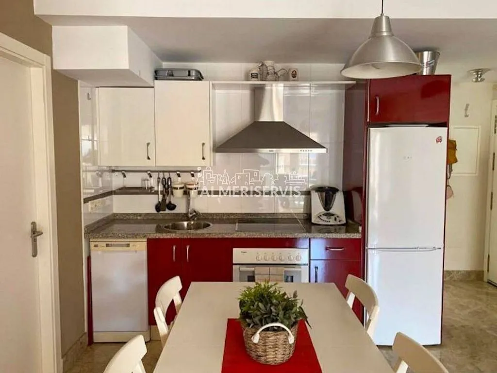 Köök - Penthouse with Sea View in Almerimar