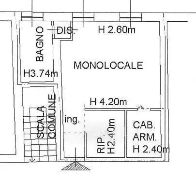 Plaan - Duplex with Balcony in Limbiate Centre