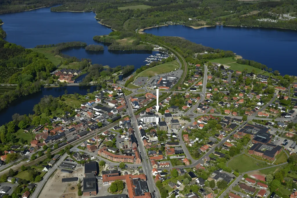 Vue aérienne - Approved Project Plot with Sea View in Ry