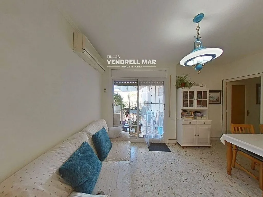 Séjour - Apartment with Terrace in Calafell Poble