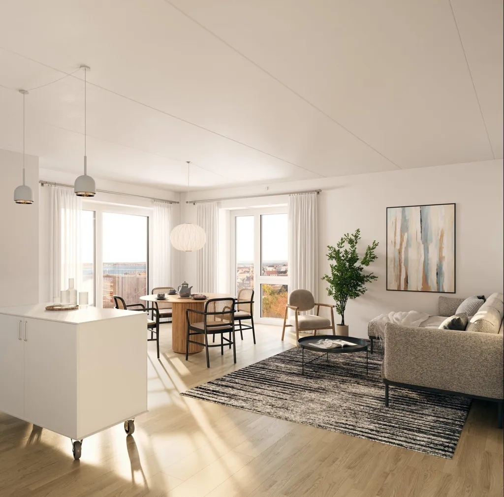 Appartement 3 pièces à Holbæk