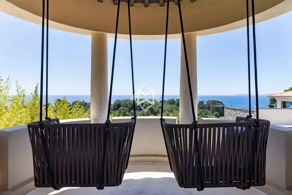 Terrasse - Maison de Luxe avec Vue Panoramique à La Croix-Valmer