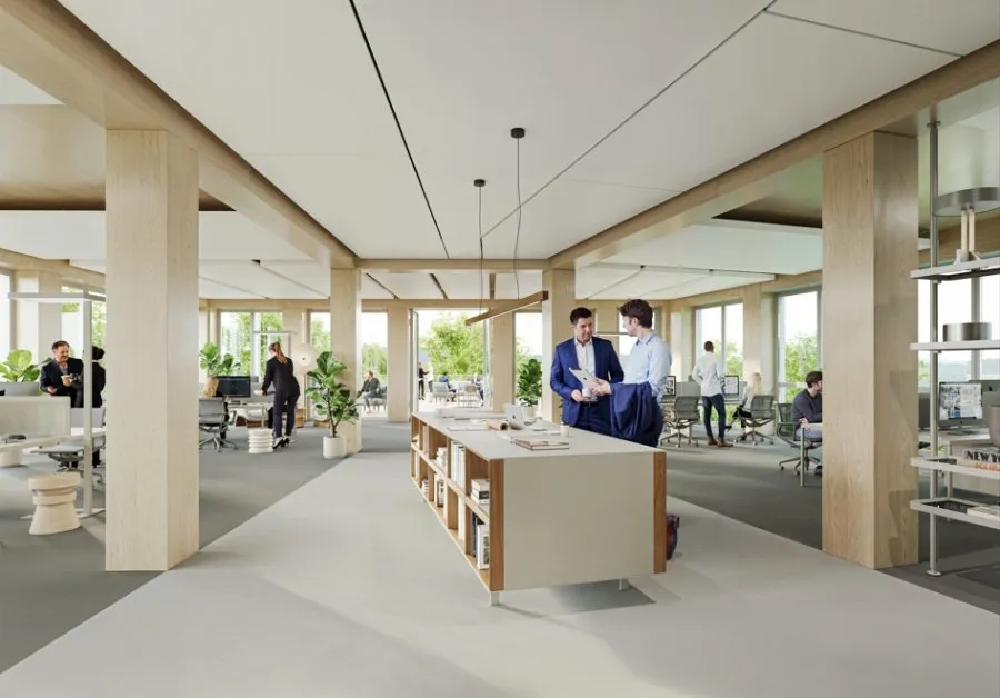 Kabinet - Office Complex with Central Park in Luxembourg City Centre