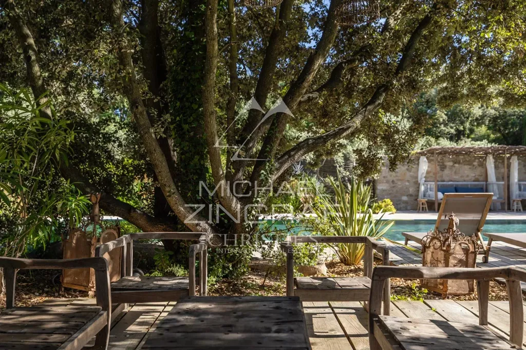 Pool - Mas with Heated Pool in Alpilles Olive Park