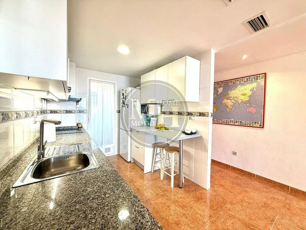 Cuisine - 1-Bedroom Apartment with Pool in Campello Beach