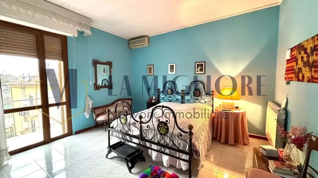 Bedrooms - 5-Room Apartment with Terraces in Prato