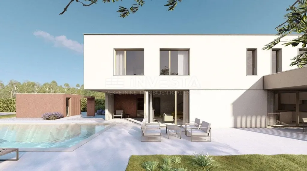 Piscine - Modern Villa with Pool near Labin