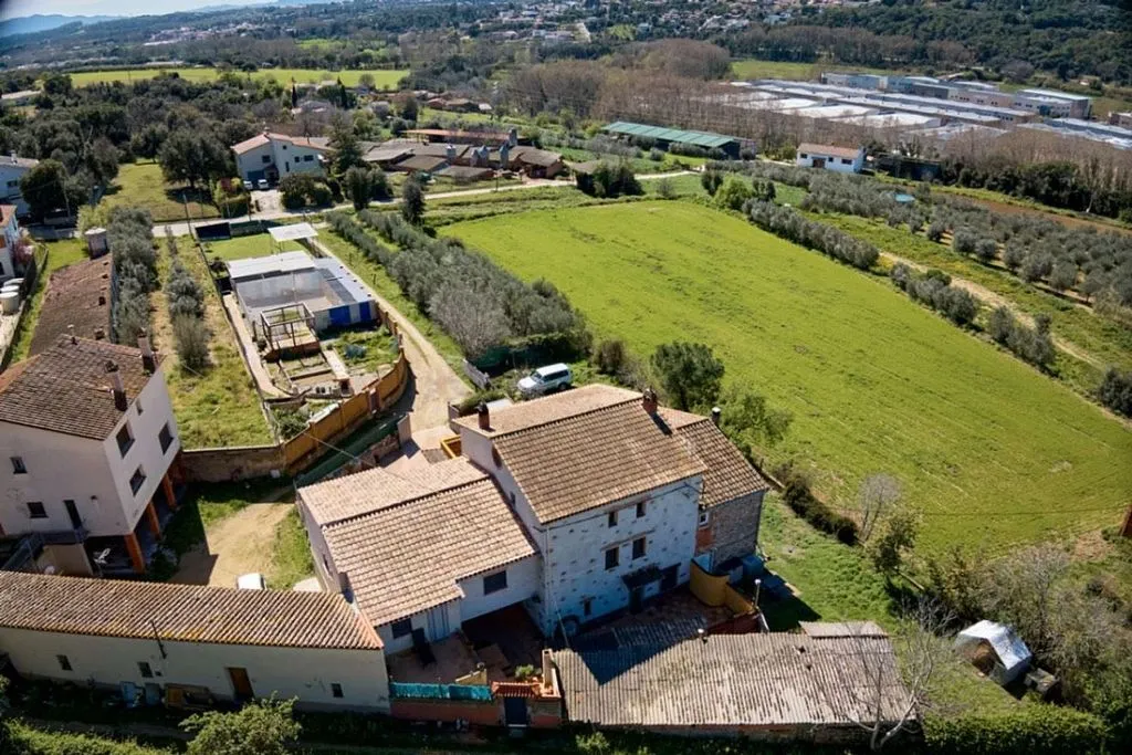 Vue aérienne - Rustic Masía with Equestrian Facilities in L'Ametlla del Vallès
