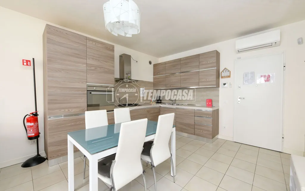 Köök - Modern Apartment with Pool in Lonato del Garda