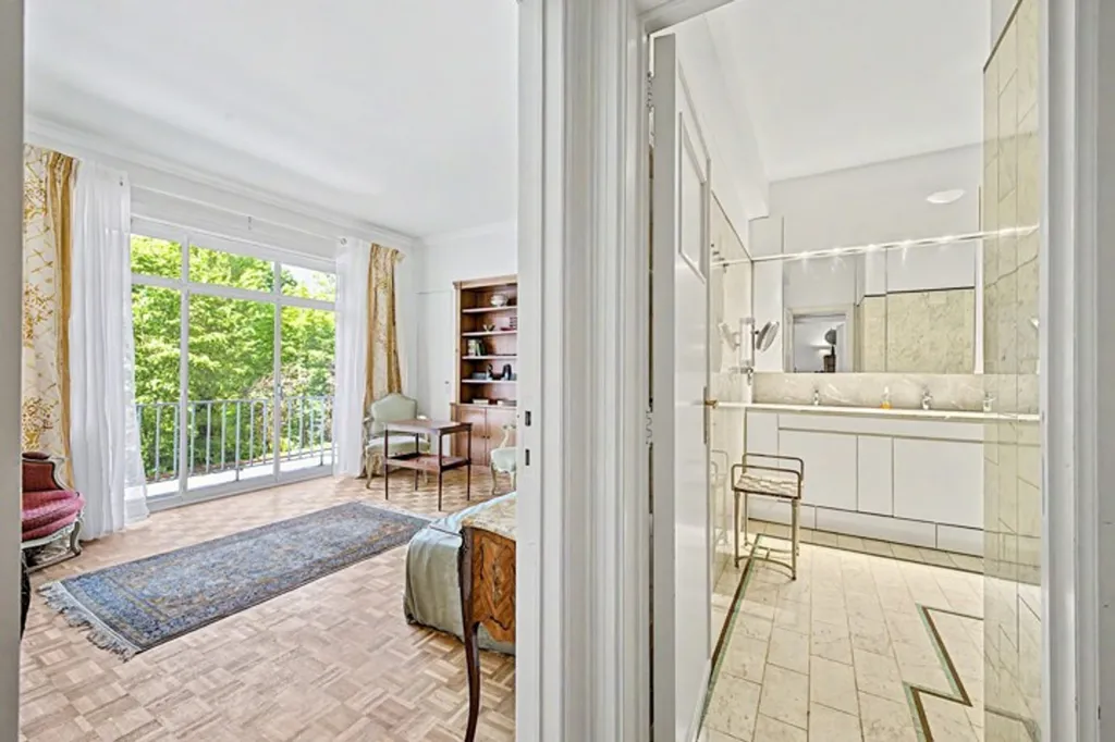 Entrée - Appartement avec vue arborée et terrasse au Brugmann Park