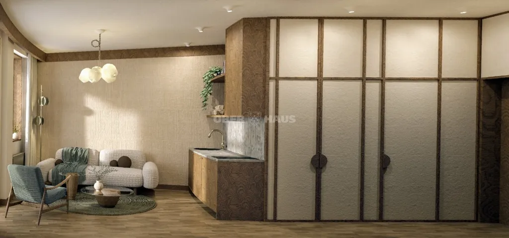 3-Bedroom Apartment with High Ceilings in Druskininkai