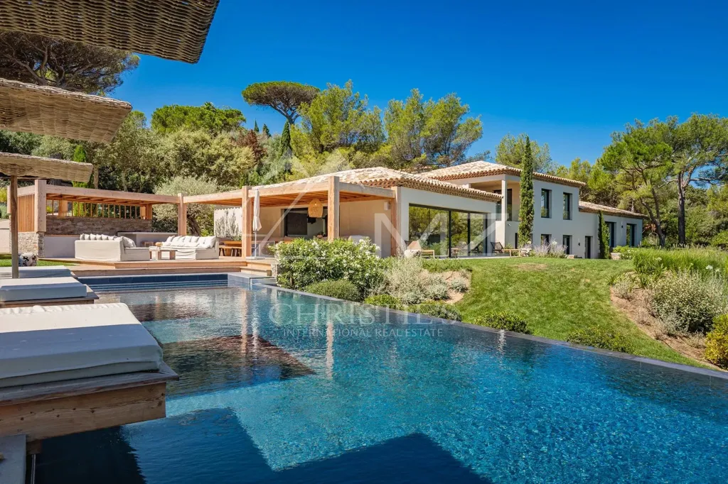 Piscina - New Villa with Sea View in Saint-Tropez