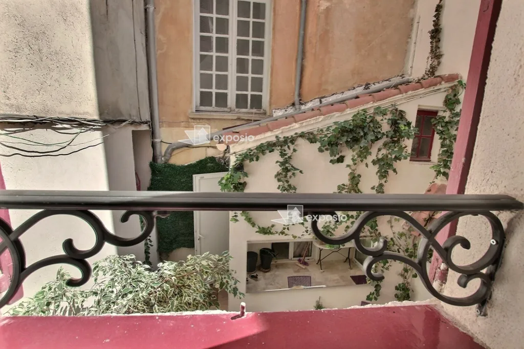 Balcon - Lot de 3 studios sur le cours Mirabeau à Aix-en-Provence