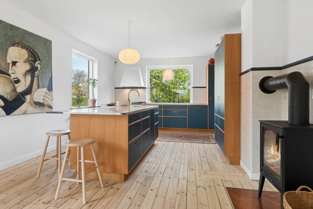 Cuisine - Villa with Pool in Valby