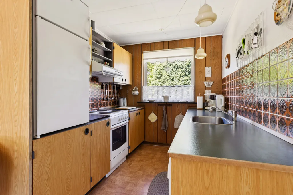 Kitchen - 1975 Summerhouse with Garden in Slagelse