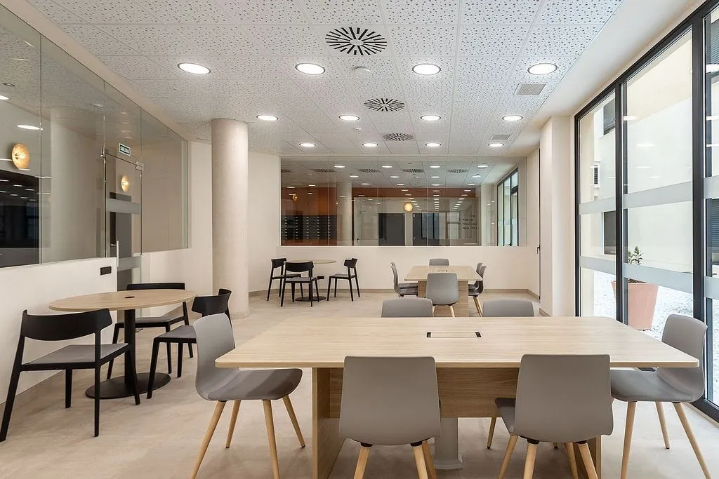 Salle à manger - Student Studio with Air Conditioning in Poblats Marítims