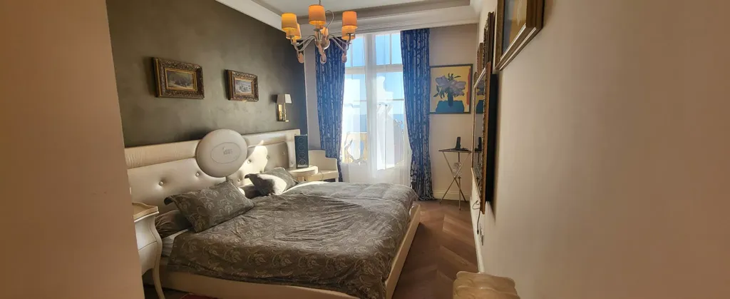 Chambres - Appartement Luxueux avec Vue Mer à Menton