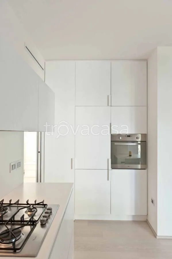 Köök - Seafront Apartment with Terrace in Cervia